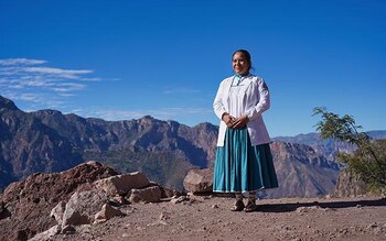 Ella es la primer mujer