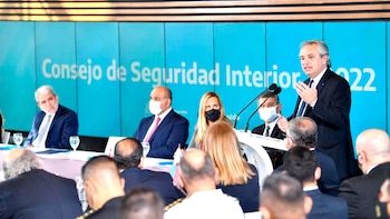 El presidente Alberto Fernández en