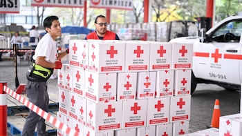 Cruz Roja Mexicana continúa realizando