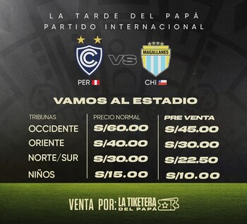 Precios de las entradas para