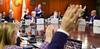 El Plenario aprobó el anteproyecto de presupuesto 2027 (Foto: Consejo de la Magistratura)