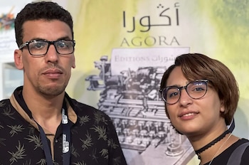 La escritora Fatima Ezzahra Amezgar