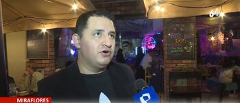 Propietario declara ante las cámaras sobre medida.