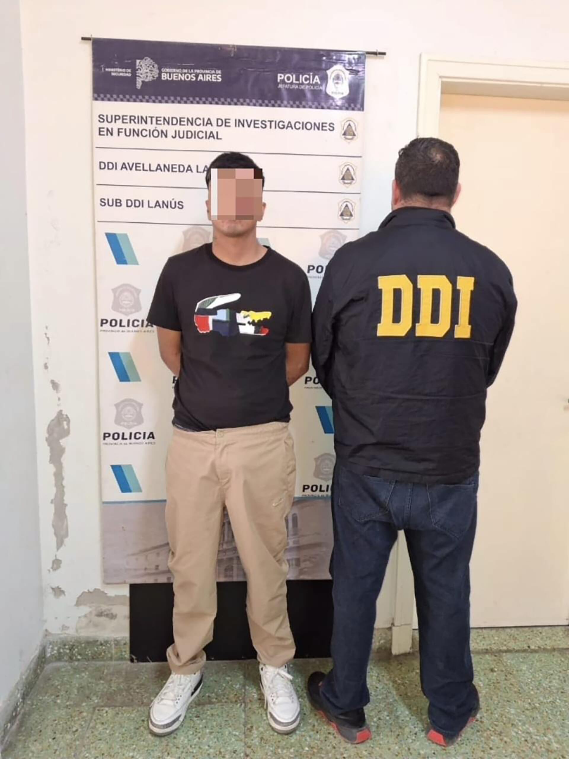 El detenido