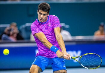 El tenista español, Carlos Alcaraz