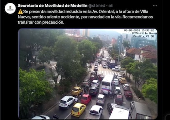 La movilidad se vio afectada