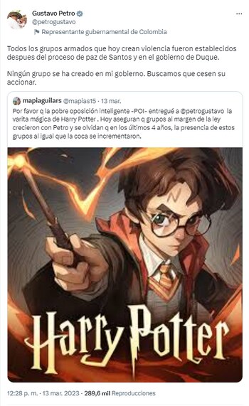 Aseguró que los grupos armados