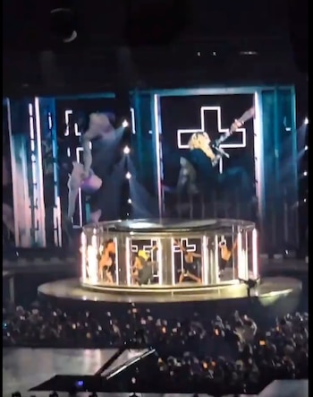Madonna emocionó a sus fans