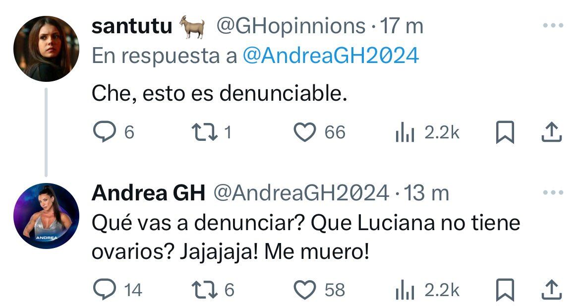Las agresiones verbales contra Luciana Martínez y la falta de retractación de Andrea Lázaro despiertan cuestionamientos sobre el manejo ético del reality show
