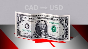 El mercado cambiario en Canada es dominado por el dólar estadounidense. (Infobae)