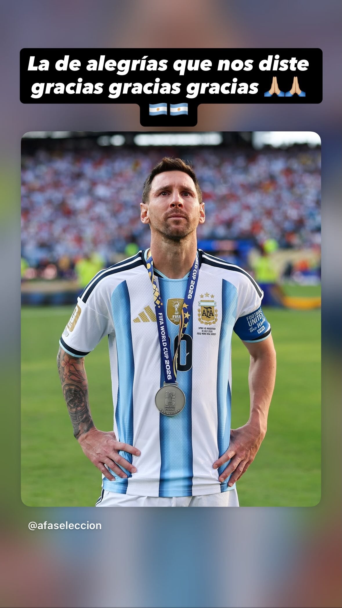 El posteo de Franco Colapinto tras la derrota de Argentina
