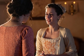 Bárbara descubre algo en 'Valle Salvaje' (RTVE)