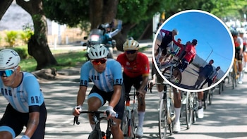 Un automovilista golpeó a un reconocido ciclista y lo acusó de ocupar toda la ruta: “No sabés quién soy yo”