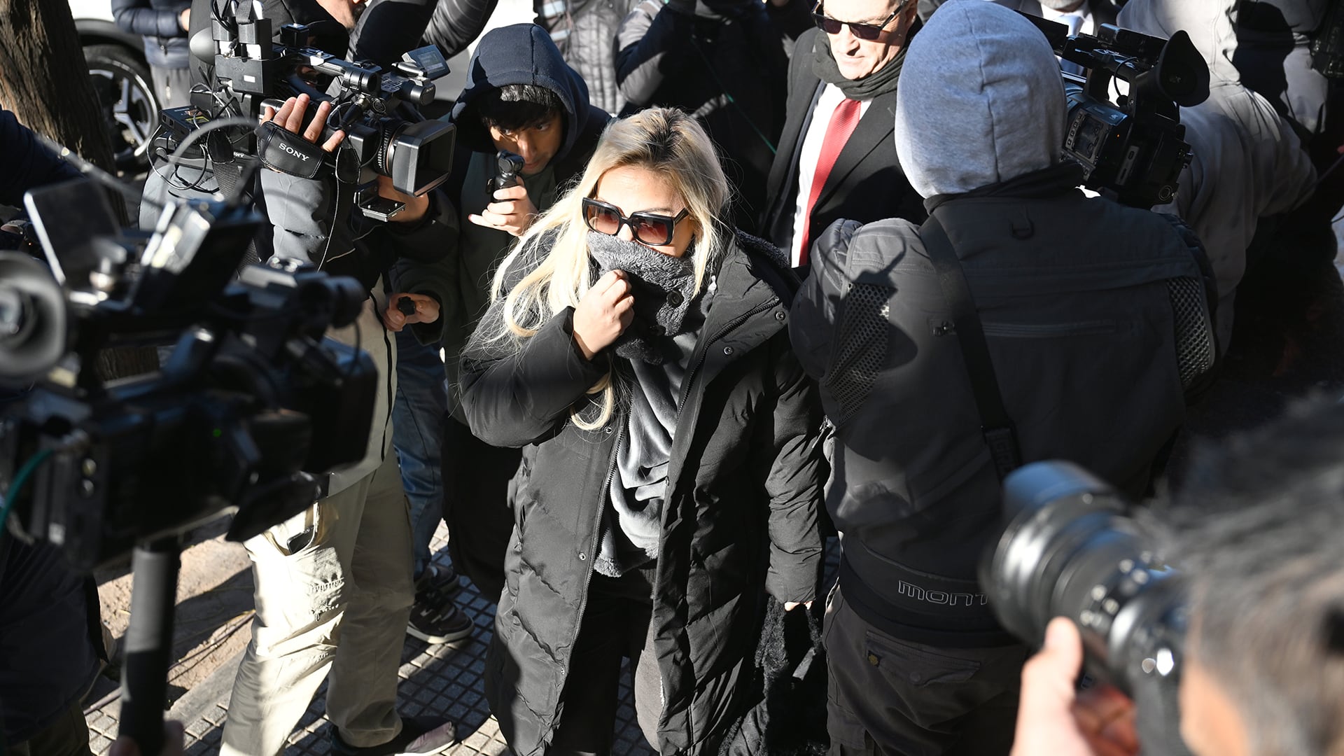 Verónica Ojeda en el juicio por Maradona este martes (Foto: Maximiliano Luna)