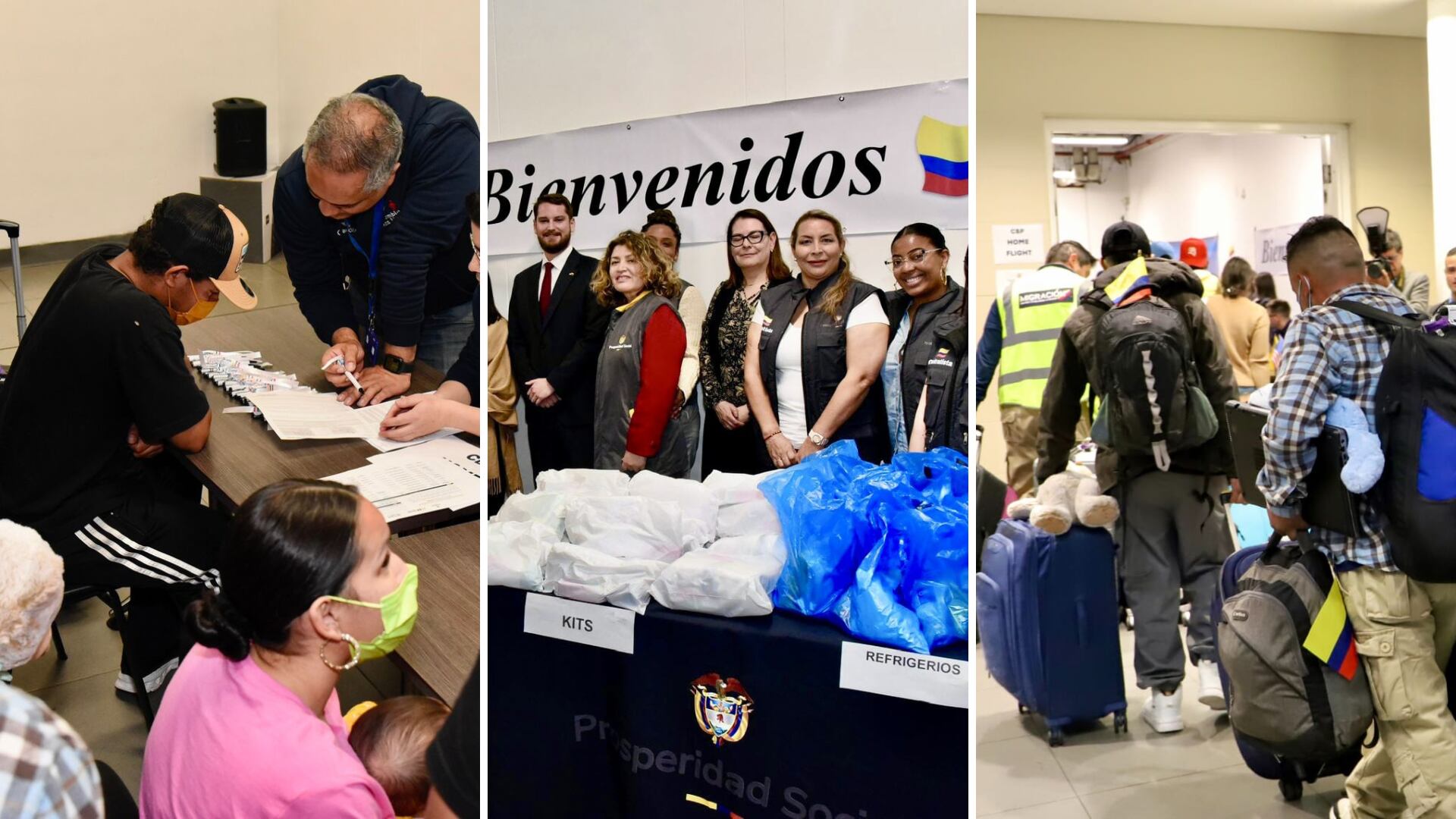 26 nacionales arribaron desde Estados Unidos de manera voluntaria tras solicitar una