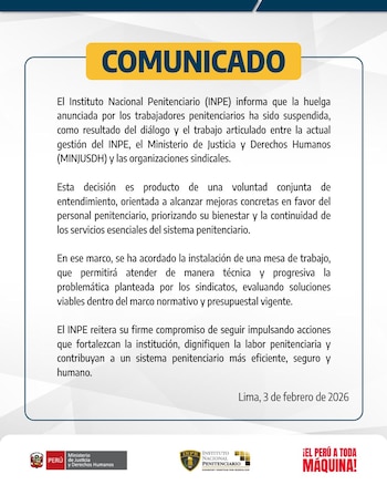 El acuerdo contempla la creación