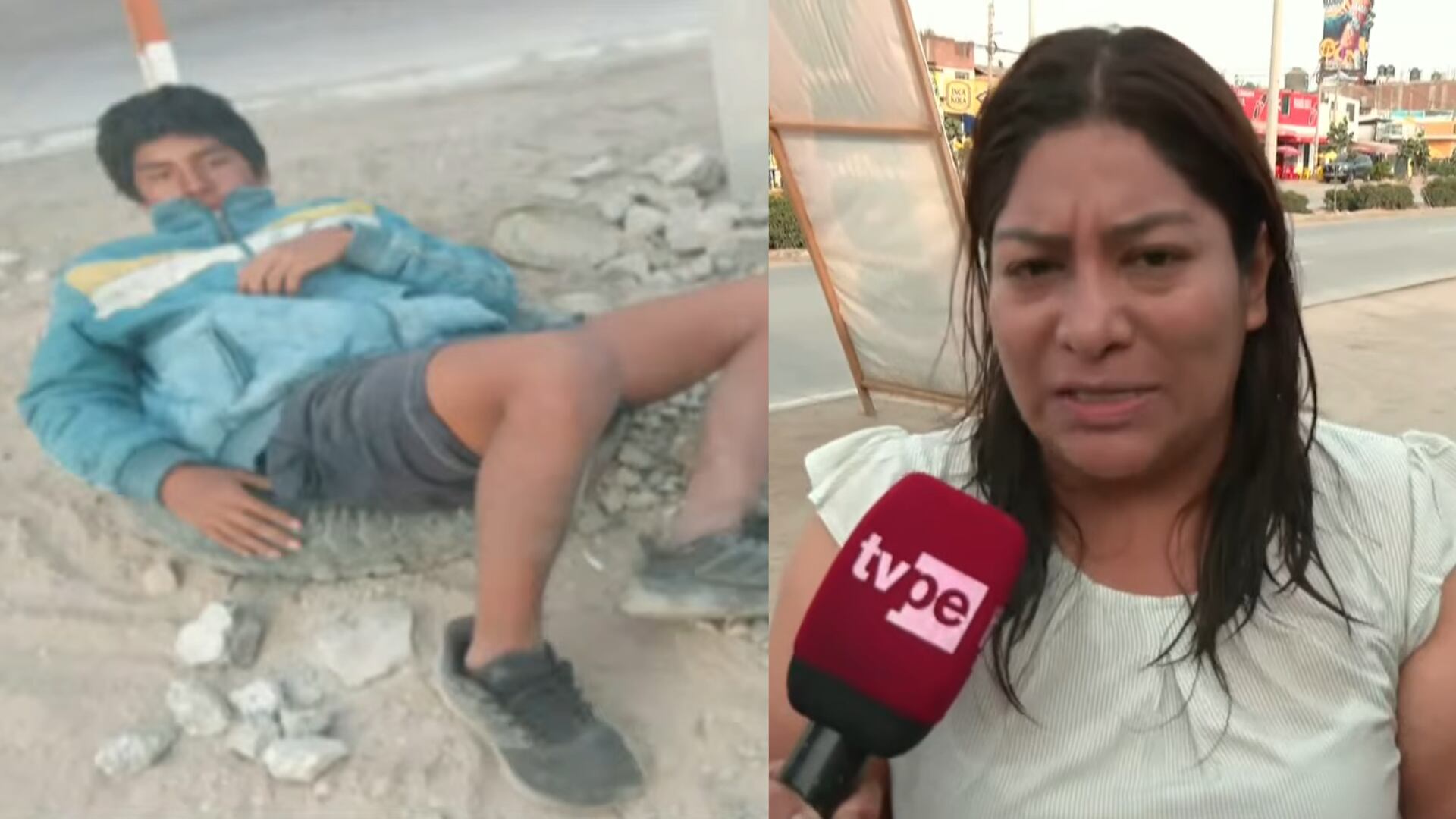 Bruno Mathias Guillen, de dieciséis años, fue visto por última vez en Lurín y su madre lo busca incansablemente desde hace más de veinte días (Foto: Composición Infobae Perú)