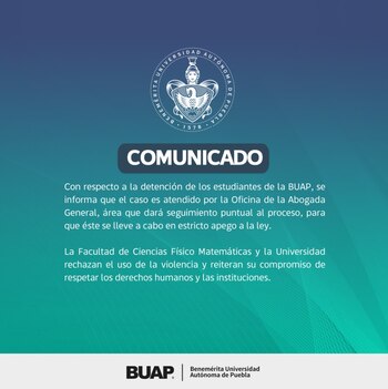 BUAP, detención de Edgar y Leonardo, Puebla