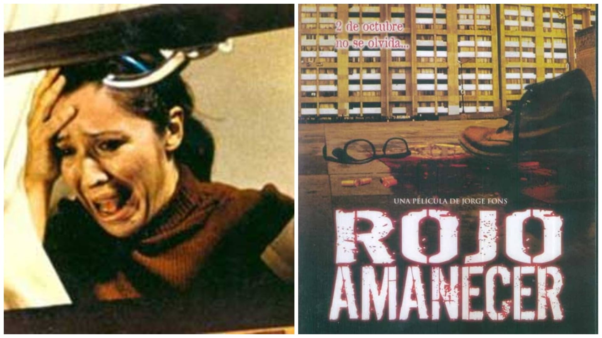 Con actuaciones estelares de María Rojo, Héctor Bonilla y los Bichir, el largometraje Rojo amanecer de Jorge Fons traslada la tensión de la matanza de Tlatelolco al interior de un departamento cercano a la plaza. (Instagram)