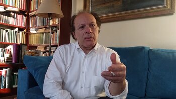 Javier Marías recibió a Infobae
