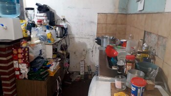 La chica contó que vino