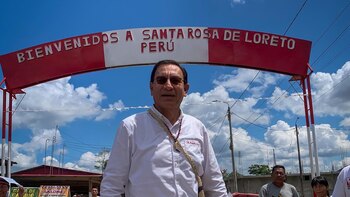 Expresidente llegó a la isla