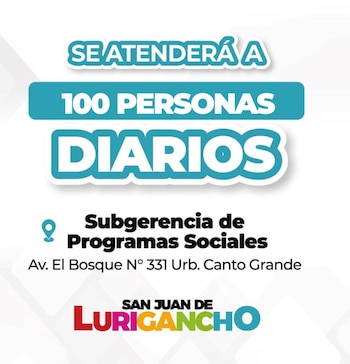 La Municipalidad de San Juan de Lurigancho ofrece una campaña gratuita para el trámite del DNI electrónico destinada a sectores vulnerables – Créditos: Municipalidad SJL.
