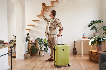 Un turista recién llegado a