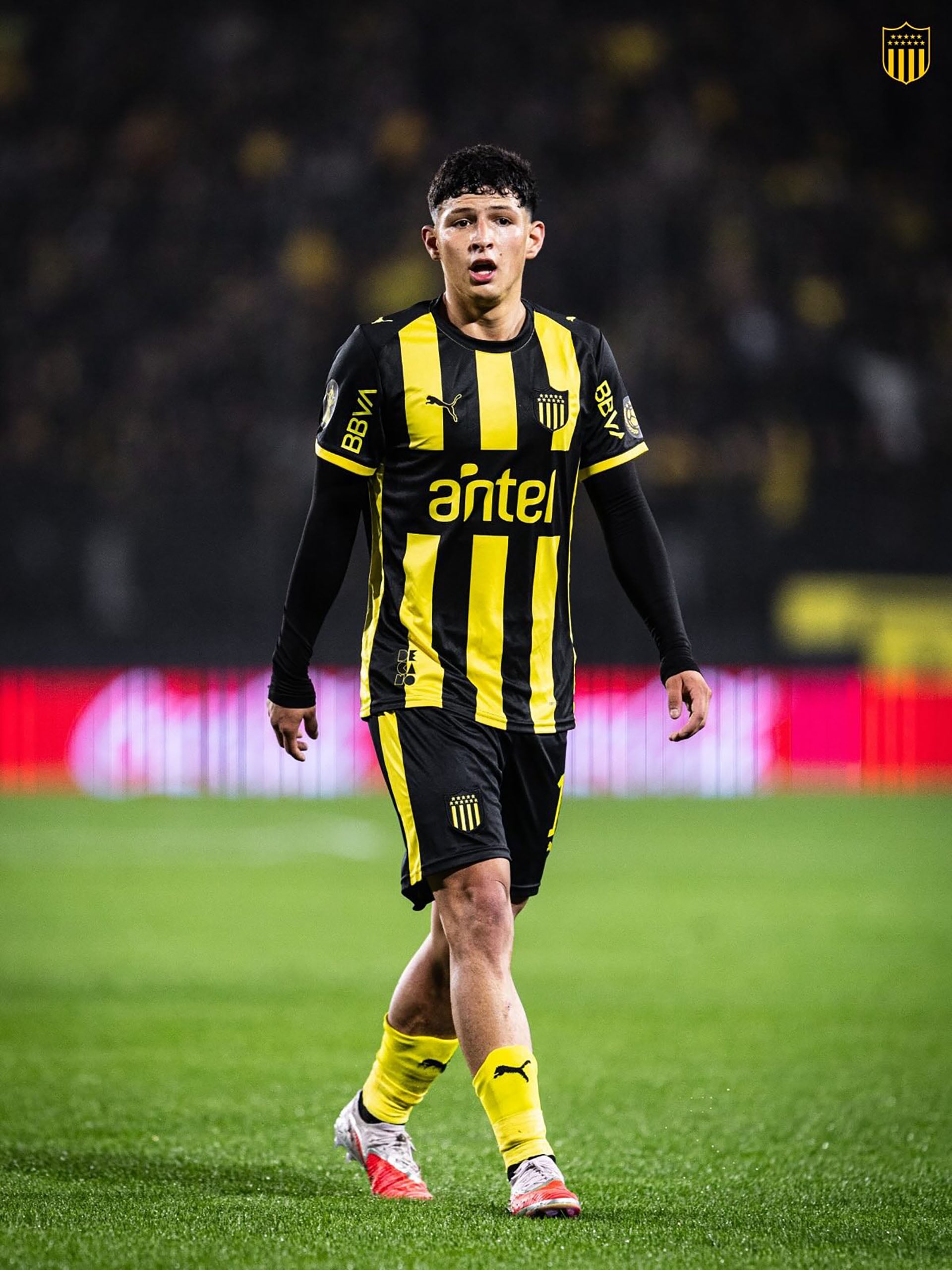 Leonel Jaime tuvo un prometedor inicio en Peñarol de Uruguay