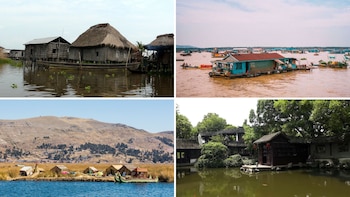 Las 7 ciudades sobre el agua que desafían la vida en tierra firme: viven sin calles ni autos