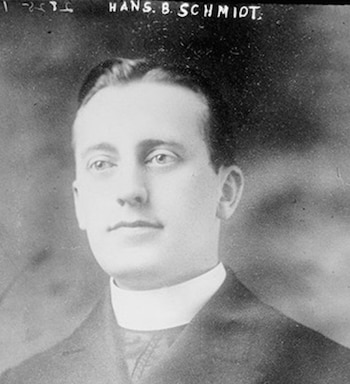 Hans Schmidt recibió una "orden