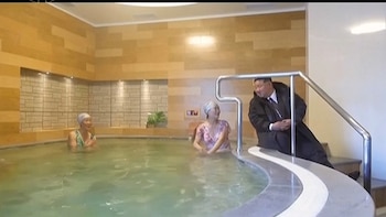 Kim Jong-un visita un balneario