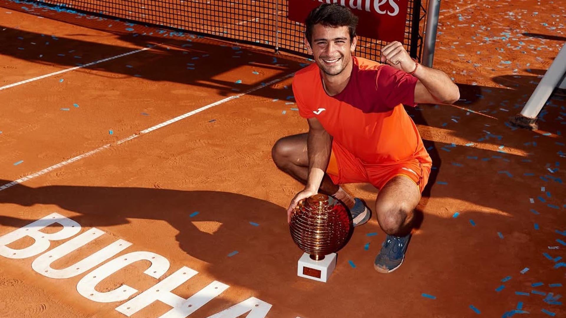 Mariano Navone consiguió su primer título ATP en Bucarest