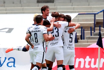 Jugadores de Pumas de la