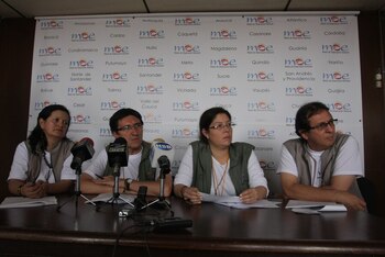 Pedro Santana integrante de la Misión de Observación Electoral en 2010 (Colprensa)