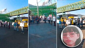 Los manifestantes piden la localización