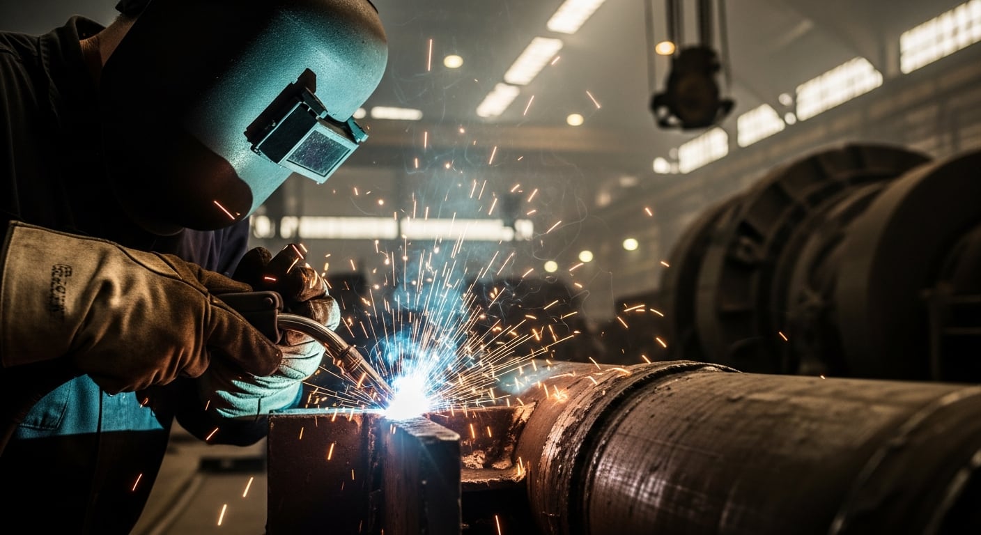 La producción industrial sufrió una dura caída en el cierre del 2025 (Imagen Ilustrativa Infobae)