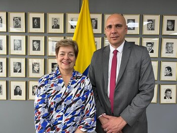 Javier Caamaño, embajador de Cuba