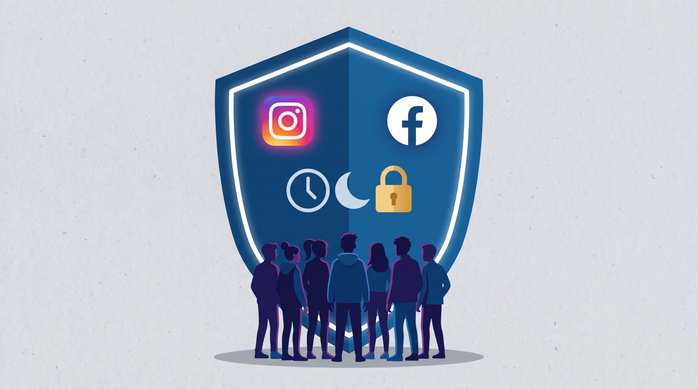 El modo escolar silenciará por defecto las notificaciones de Instagram y Facebook entre las 8:00 y las 15:00 de lunes a viernes durante el período lectivo. (Imagen Ilustrativa Infobae)