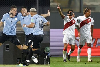 Perú vs Uruguay: ¿Qué resultados clasifican a la Celeste al Mundial y deja a la bicolor sin opción al cupo directo? (AFP | Resuters)