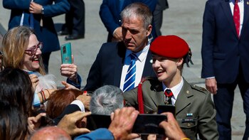 La princesa Leonor, homenajeada a