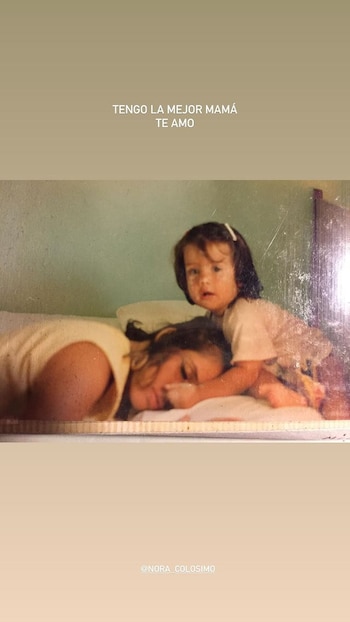 Wanda aprovechó para dedicarle esta