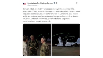Llegó a Caracas el Mayor General James B. Jarrard para liderar “con velocidad y precisión” la ayuda de Estados Unidos (@usembassyve)