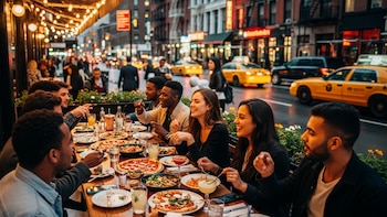 Nuevo cambio de vida social: las reservas para cenar temprano crecen entre los jóvenes en Nueva York