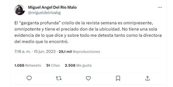 Iván Cepeda, Gustavo Bolívar, Rusinque y Hernández, aliados de Gustavo Petro, lo defendieron por reciente escándalo. Twitter.