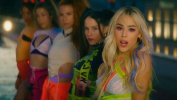 El impactante regreso de Danna