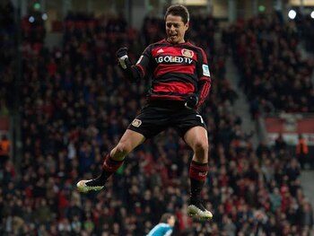 Javier « Chicharito » Hernández au Bayer