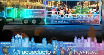 Caravana Navideña del Acueducto visita