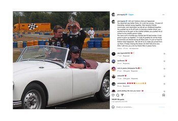 La despedida de Pierre Gasly