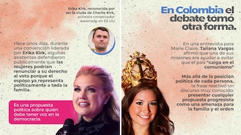 El fenómeno de las ‘tradwives’ ganó fuerza en redes con contenidos sobre hogar, maternidad y roles tradicionales, generando críticas y respaldo en distintos sectores - crédito @mafecarrascalr/Instagram
